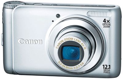 Canon 12MP Silver Digital Camera
