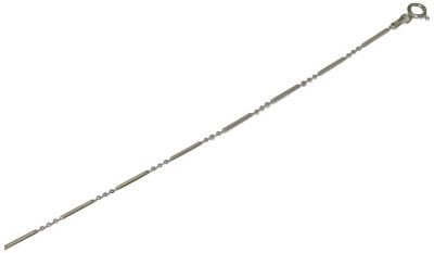 14K Gold Over Silver "I Love You" Bismark Necklace