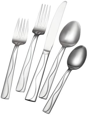 Cuisinart Riverside Frost 45pc Flatware Set