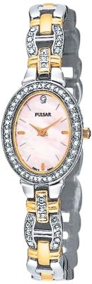 Ladies Pulsar Swarovski Crystal Watch
