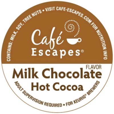 Keurig Cafe Escapes Milk Chocolate Hot Cocoa
