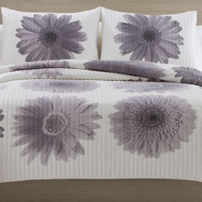 Photoreal Daisy Twin Quilt Set