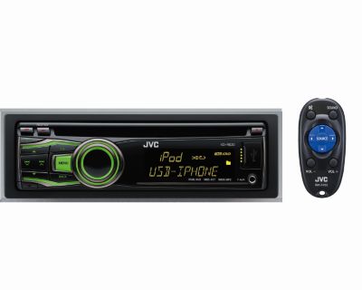 JVC iPod/iPhone/CD/MP3 Car Stereo