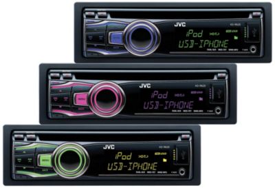 JVC iPod/iPhone/CD/MP3 Car Stereo