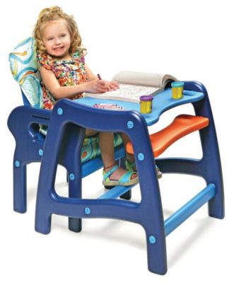 Envee 2-In-1 Highchair and Play Table in Blue