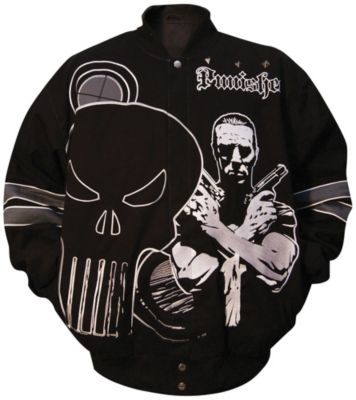 Marvel Punisher Skulls Mens Jacket
