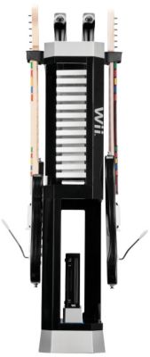 Wii Zig Zag Gaming Storage Tower-Black