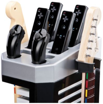 Wii Zig Zag Gaming Storage Tower-Black