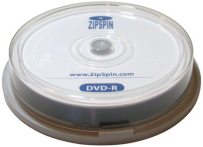ZipSpin DVD/CD Duplicator with FREE DVD R 10 Pack
