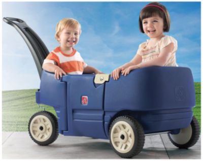 Step 2 Wagon for Two Plus- Blue