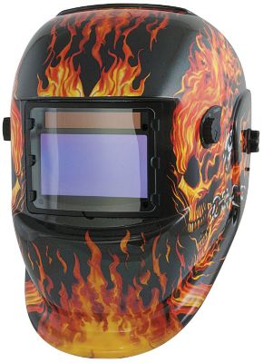 Wide View Solar Powered Welding Helmet