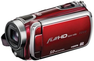 DXG Red 3" Touchscreen 1080p HD Camcorder