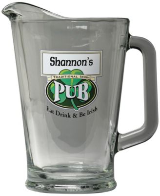 Personalized 60 oz. Traditional Irish Pub Pitcher