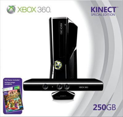 XBox 360 250GB Kinect Bundle System