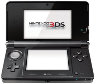 Nintendo 3DS Console in Cosmo Black