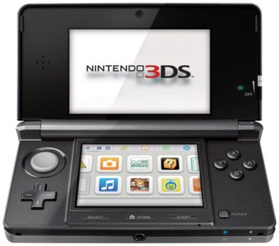 Nintendo 3DS Console in Cosmo Black