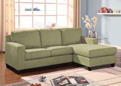 Microfiber Sectional w/Chaise