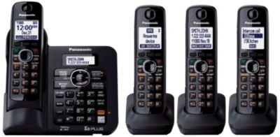 Panasonic 4 Cordless Handsets w/ Answering System