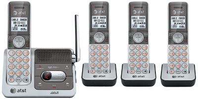 AT & T Dect 6.0 4 Handset with Answering System