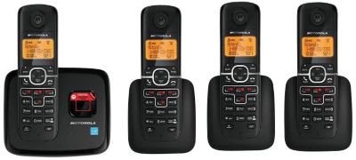 Motorola Dect 6.0 4 Handset Cordless Telephone