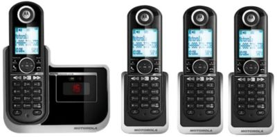 Motorola Dect 6.0 4 Handset with Answering System