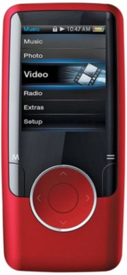 Coby Red 8GB MP3/Video Player