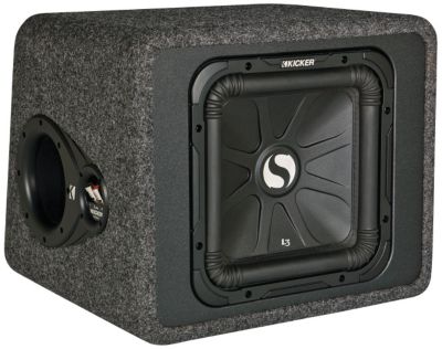 Kicker Solo-Baric 12" Subwoofer and Enclosure
