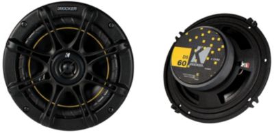 Kicker 100-Watt 6" Coaxial Speaker Pair
