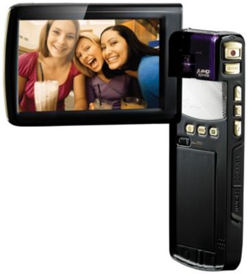 DXG Purple Luxe HD 1080p Camcorder