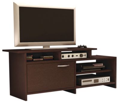 Step One TV Stand with Closed & Open Storage Areas