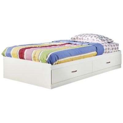 South Shore Logik Twin Bedroom Collection - Pine