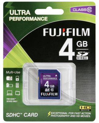 Fujifilm 4GB SDHC Memory Card