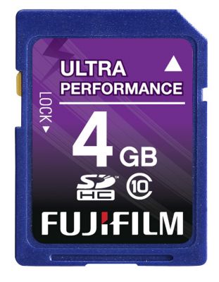 Fujifilm 4GB SDHC Memory Card