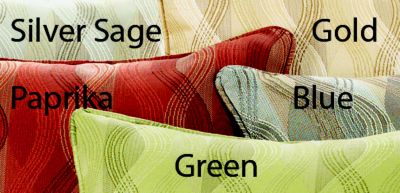 Wave Print Toss Pillows