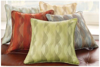 Wave Print Toss Pillows