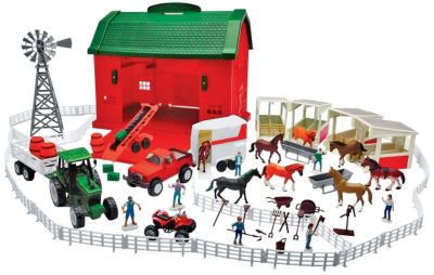 American Horse Barn Set