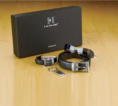 Mens Gift Set + Personalized Keychain