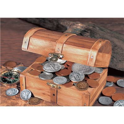 Treasure Chest of Coins