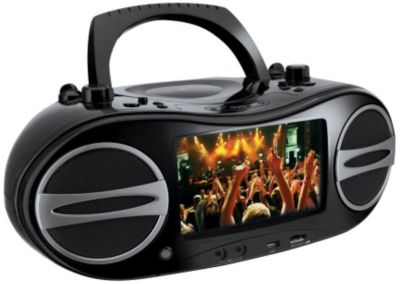 GPX Portable DVD/CD Boombox