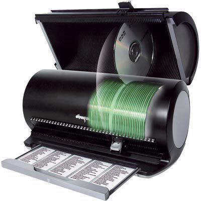 Discgear CD/DVD Storage 80S Black/Gunmetal