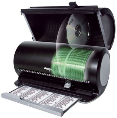 Discgear CD/DVD Storage 80S Black/Gunmetal