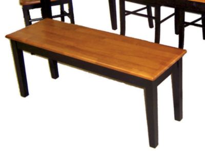 6pc Black/Oak Shaker Dining Set
