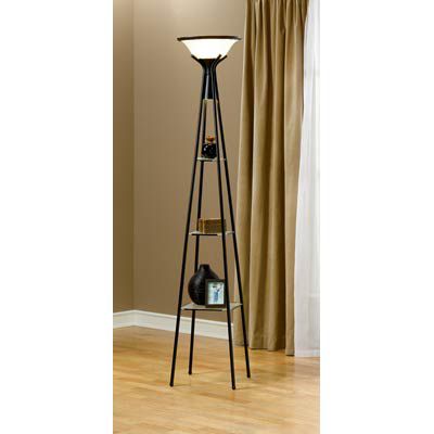 Design Solutions Torchiere Floor Lamp w/ Bulbs