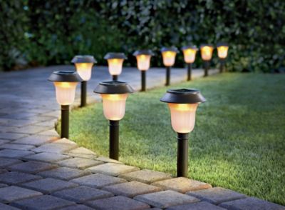 10pk Hamilton Solar Path Lights
