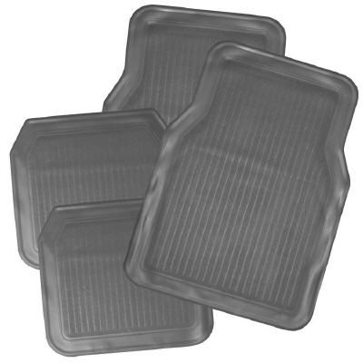Comfort Products 4pc Regal Vinyl Car Mats - Gray
