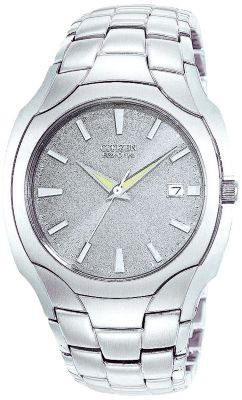 Mens Stainless Steel Citizen EcoDrive Watch