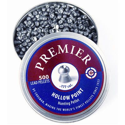 Crosman 500ct .177cal Hollow Point Pellets