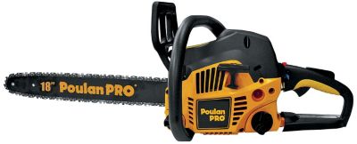 Poulan Pro 18" Chainsaw with Case