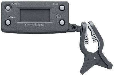 Clip-on Chromatic Guitar Tuner