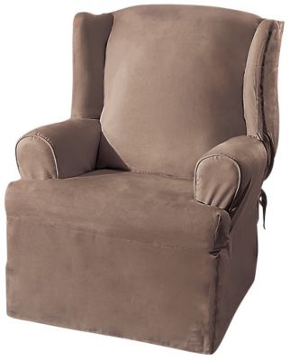 Sure Fit Classic Suede Box Slipcover Collection